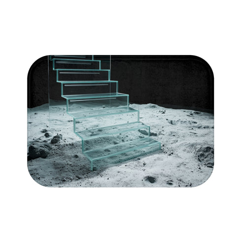 Space-themed Bath Mat for Moonwalk