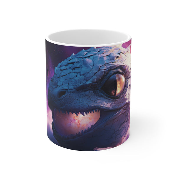 "Space-Themed Dragon Egg Mug"