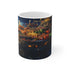 "Space-Themed Floating Market Coffee Mug"