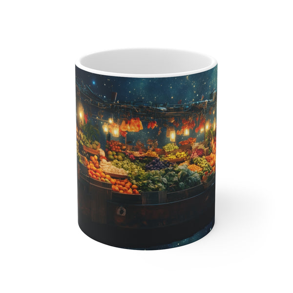 Space Themed Floating Market Mug