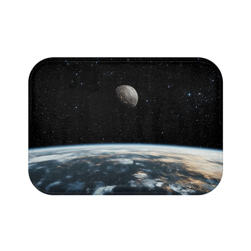 "Space-Themed Jellyfish Bath Mat"