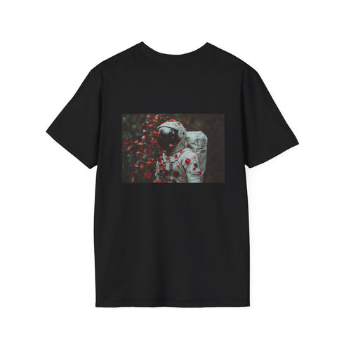 Space-Themed Rose Petal Blooms Shirt