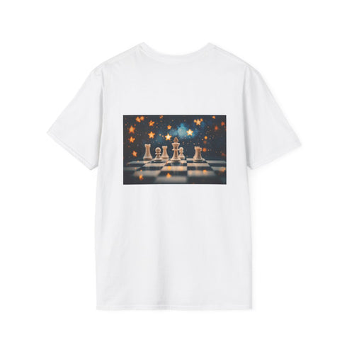 Space Themed Skybound Chessboard T-shirt