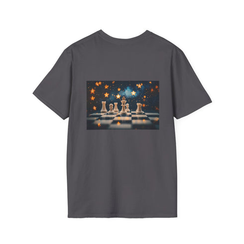 Space Themed Skybound Chessboard T-shirt