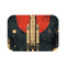 "Space Travel Propaganda Bath Mat"