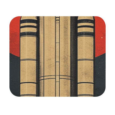 Space Travel Propaganda Mouse Pad