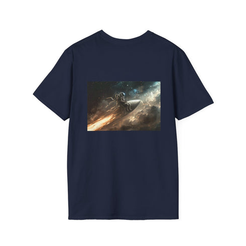 Spaceman Comet Ride Graphic T-Shirt