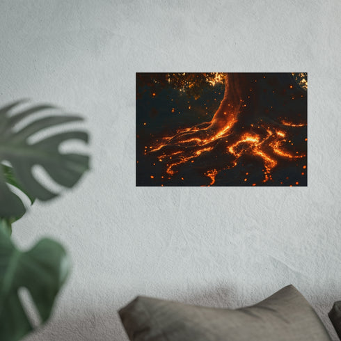 Spacetime Rifts: Glowing Tree Roots