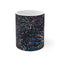 "Sparkling Festive Fireworks Coffee Mug"