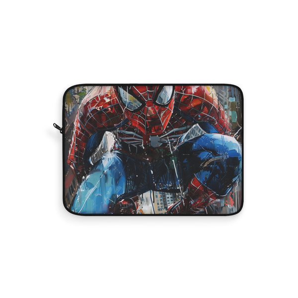 "Spiderman Art Laptop Sleeve: Protect Your Tech in Style"