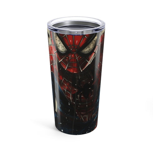 Spiderman Painted Drinking Bottle: Web-Slinging Freshness