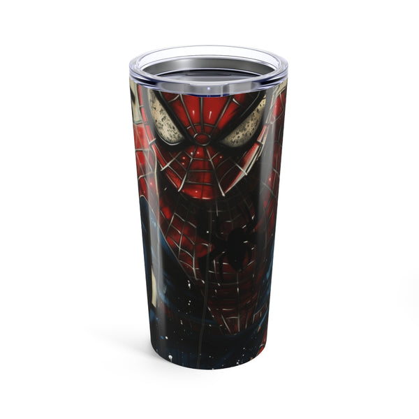Spiderman Painted Drinking Bottle: Web-Slinging Freshness