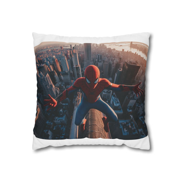 "Spiderman Swinging Through New York"
