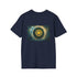 Spiral Planet Fractal Sun Shirt