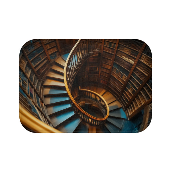 Spiral Staircase Bath Mat Design
