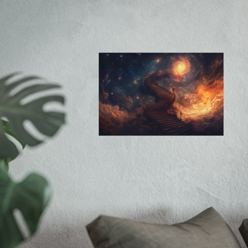 Spiral Staircase Leads to Stars