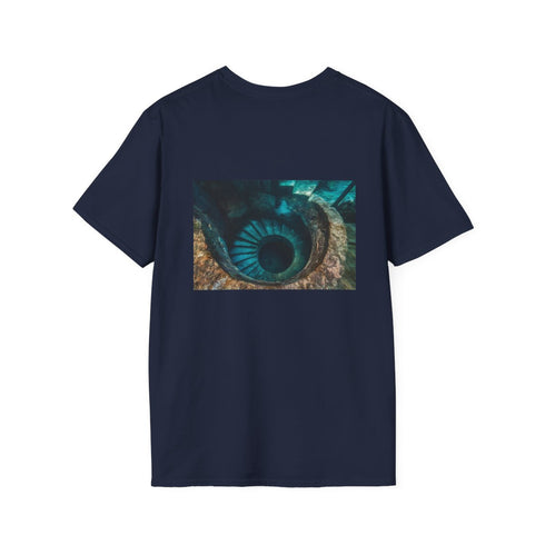 Spiral Staircase Ocean Scenic Tee