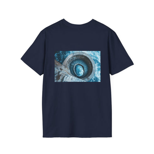 Spiral Staircase Ocean Tren Tee