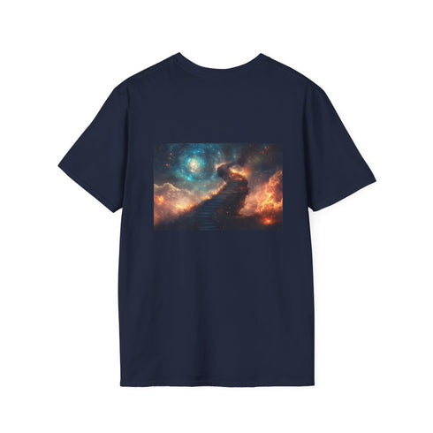 Spiral Staircase Starry Night T-Shirt