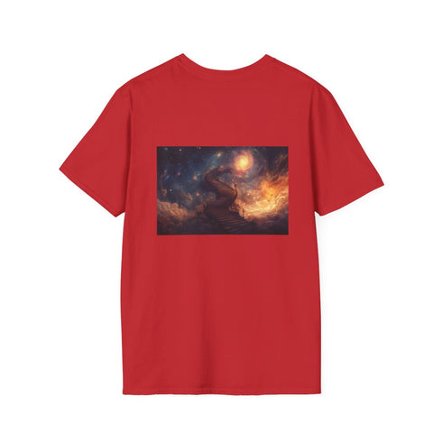 Spiral Staircase Starry Sky T-Shirt