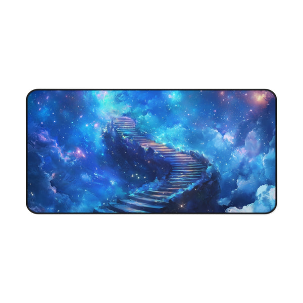 Spiral Staircase Stars Desk Mat