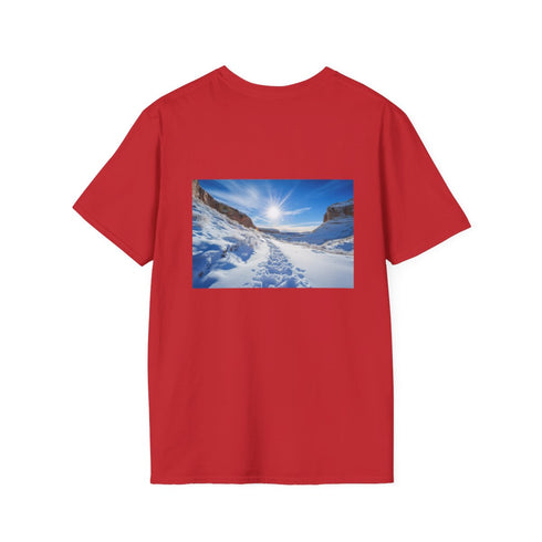 Spiraling Sun Frozen Canyon T-Shirt