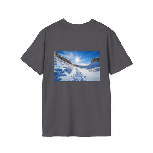 Spiraling Sun Frozen Canyon T-Shirt