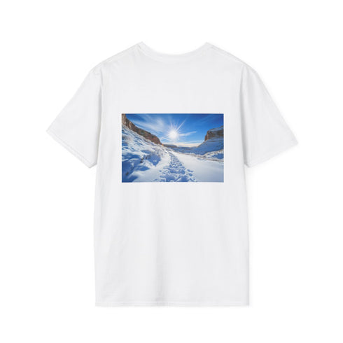 Spiraling Sun Frozen Canyon T-Shirt