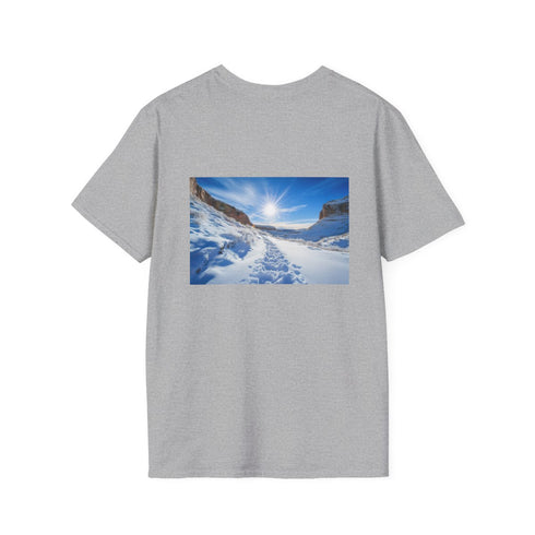 Spiraling Sun Frozen Canyon T-Shirt