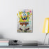 Spongebob Squarepants Under The Sea canvas art print for home decor.
