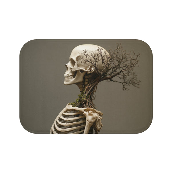 Spooky Halloween Skeleton Tree Bathrug