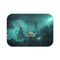 "Spooky Sci-Fi Carnival Bath Mat"