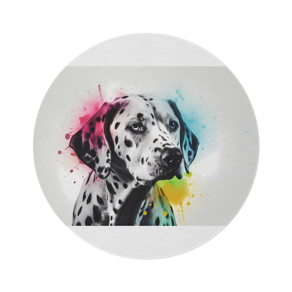 "Spot On Dalmatian Round Rug"