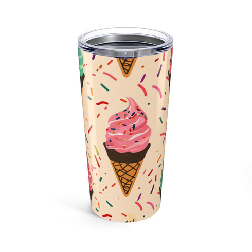 Sprinkle Cone Seamless Ice Cream Bottle