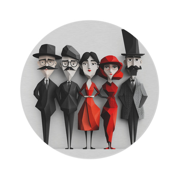 "Spy Educator Round Area Rug"