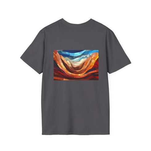 Stained Glass Canyon Art T-Shirt