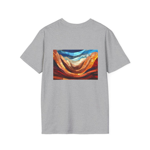 Stained Glass Canyon Art T-Shirt