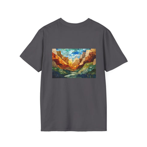 Stained Glass Canyon T-Shirt Design