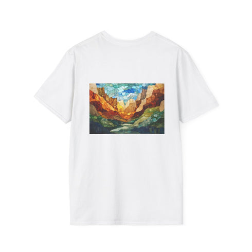 Stained Glass Canyon T-Shirt Design