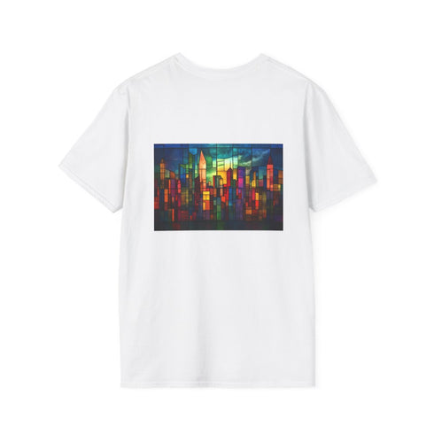Stained Glass City Skyline Shirt