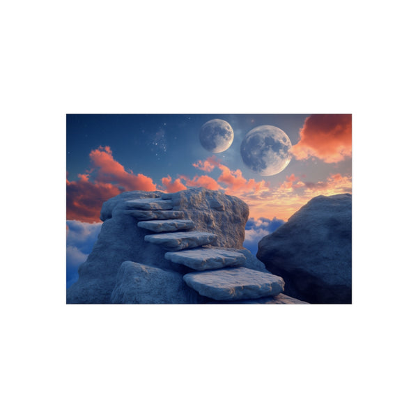 Stairway to the Moon Art