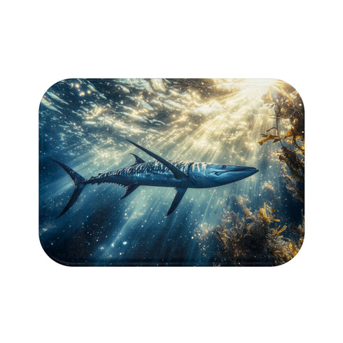 "Star Sea Swordfish Bath Mat"