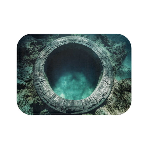 "Stargate Ocean Floor Bath Mat"