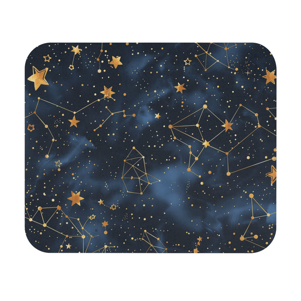 Stargaze with Constellation Stars Mouse Pad