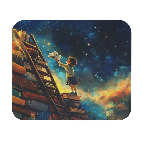 Stargazer Child Dreaming Mouse Pad