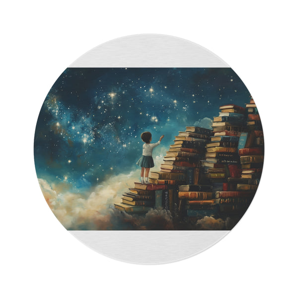 "Stargazer Kids Round Rug"