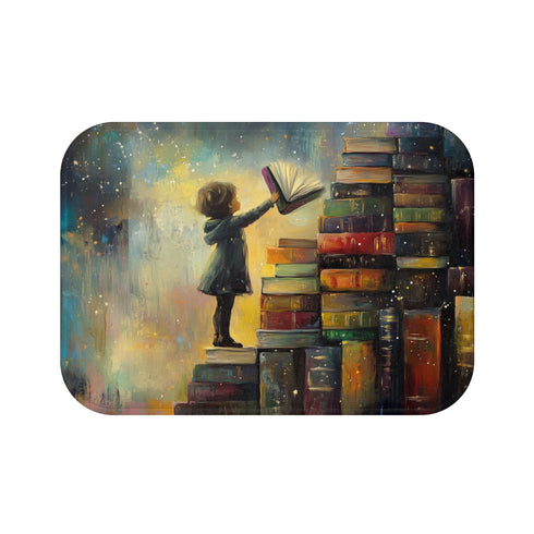"Stargazing Dreamer Bath Mat"