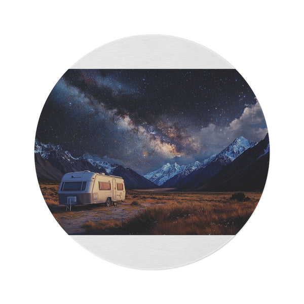 "Stargazing Paradise Round Rug"