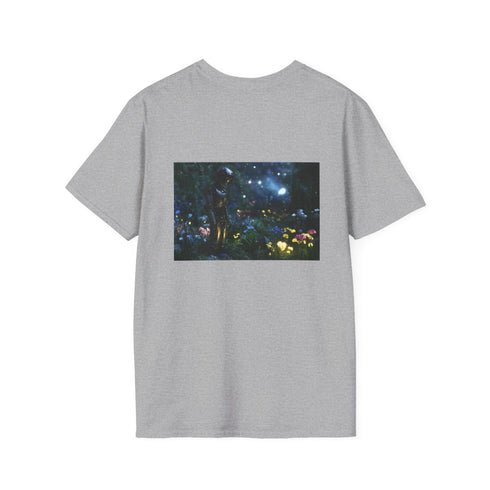 Starlight Garden Robot T-Shirt Design