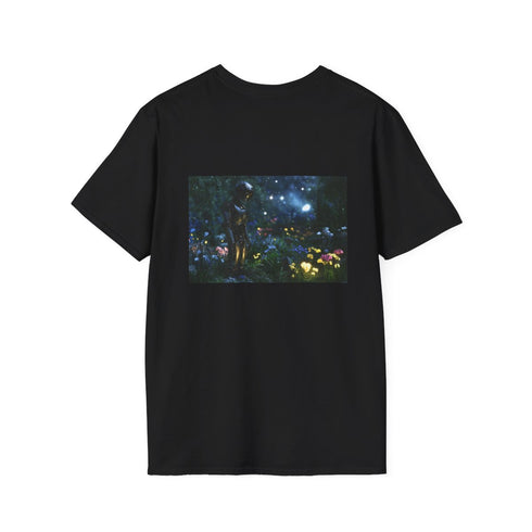 Starlight Garden Robot T-Shirt Design